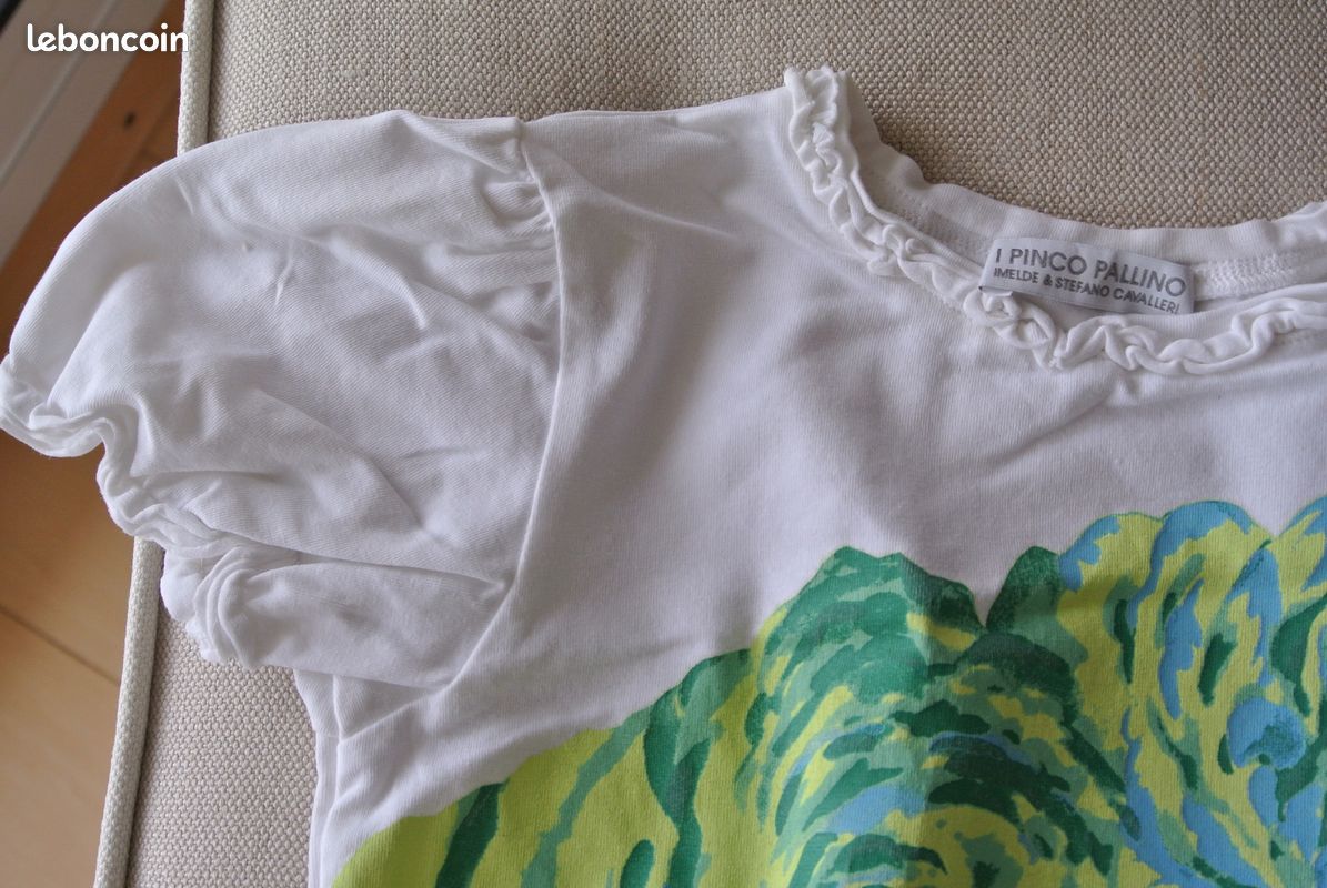 Jupe et tee-shirt assorti 6 ans fille (image 3)