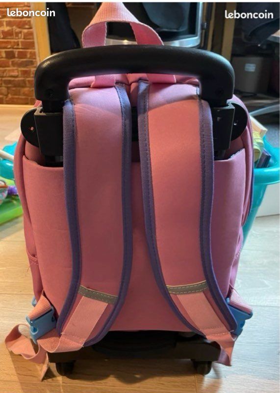 Cartable à roulettes Barbapapa (image 2)