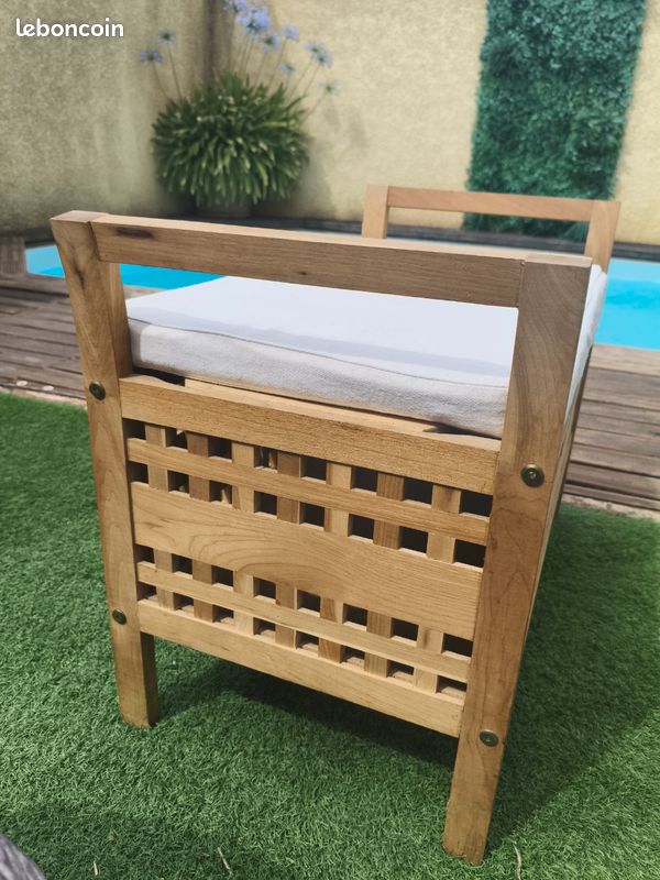 Banc coffre de rangement (image 3)