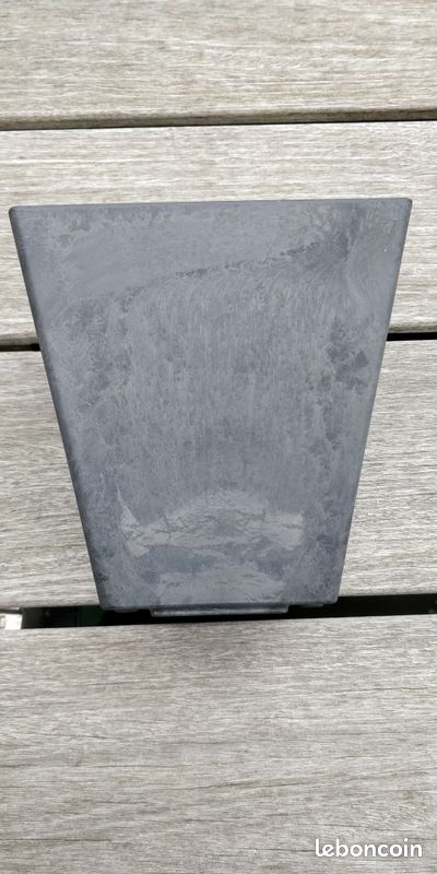 Pot d'intérieur avec réserve d'eau 15 x 15 cm (image 1)