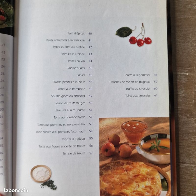 Livre cuisine Les Desserts (image 3)