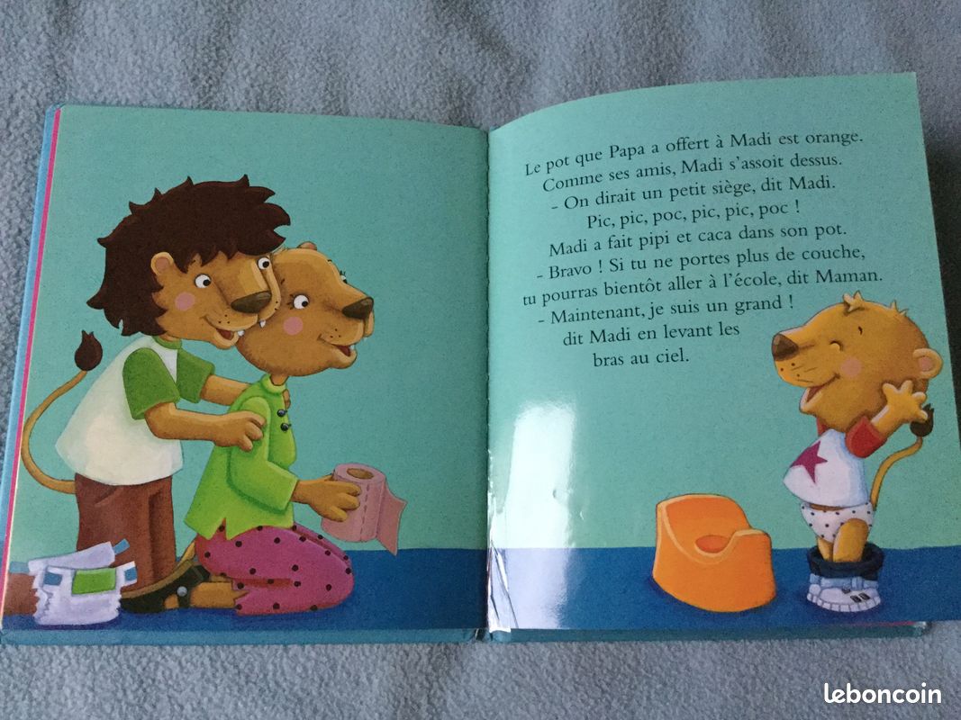 Livre enfant "Le pot ça sert à quoi ?" Sophie Bellier et Marie Quentrec (image 5)