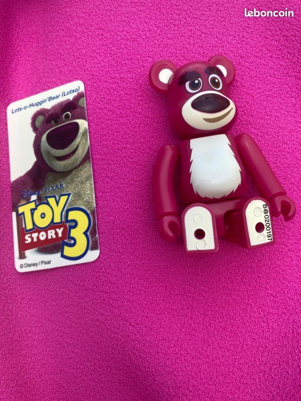 Figurine Bearbrick Lotso Toy story 3 (image 1)
