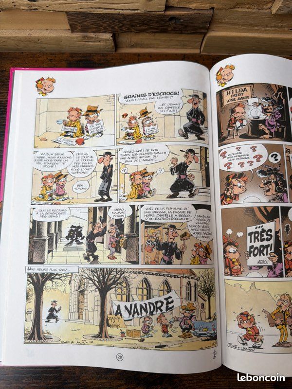BD le petit Spirou Tome 1 dis bonjour à la dame (image 6)