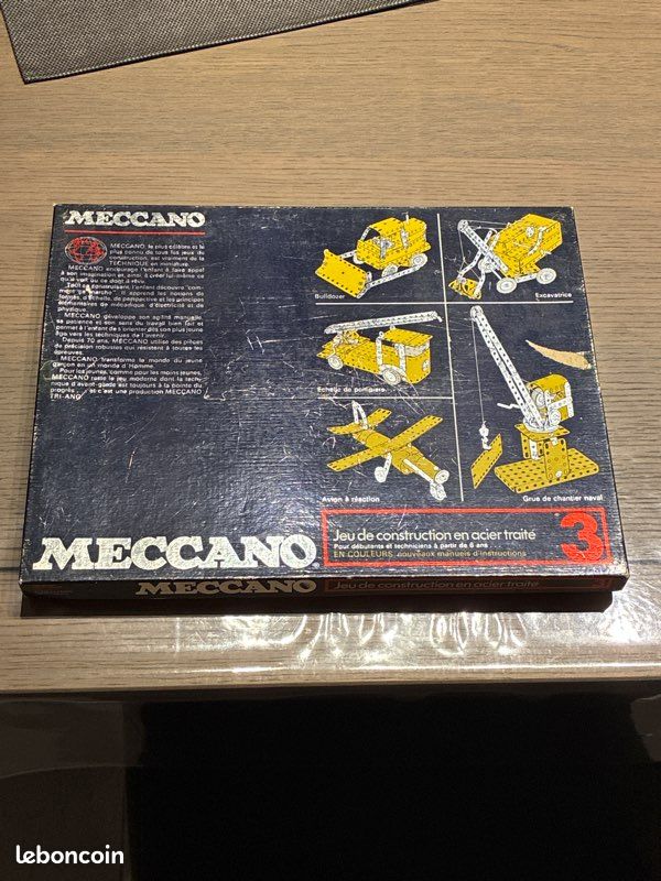 Lot boîtes meccano (image 1)