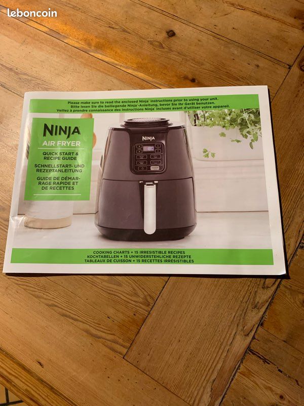 Friteuse à Air Ninja AF100 Airfryer 3.8L - Occasion, Bon état, Avec Panier - Garantie 2 Ans