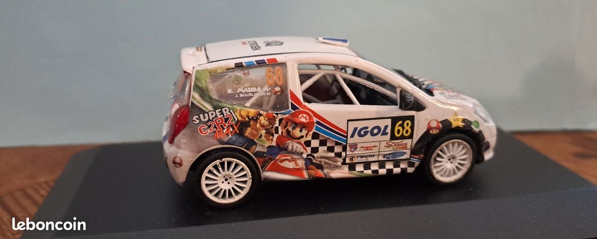 Voiture miniature 1/43 Citroën C2 Mourlhou Rallye de Rouergue 2016 (image 4)
