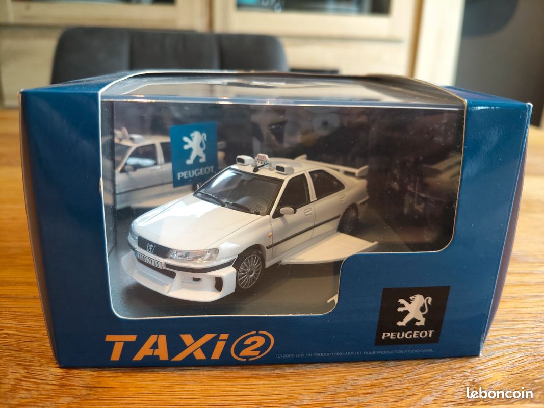 Miniature Taxi Peugeot 607 Saint-Etienne 2000 1/43 NOREV - Bordeaux, Métal, Neuve Avec Boîte