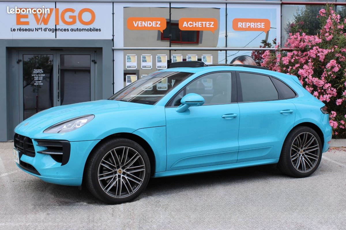 Porsche macan s-3.0l 355ch pdk-toit ouvr-sièg elect 18 reglg-jantes 911 / 21"-suspens pasm-phare pdls-orig france (image 1)