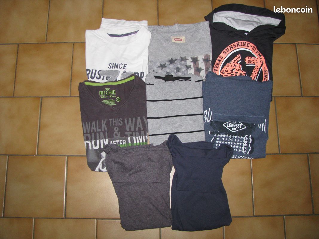 Tee-shirts Manches Longues 12 ans (image 1)