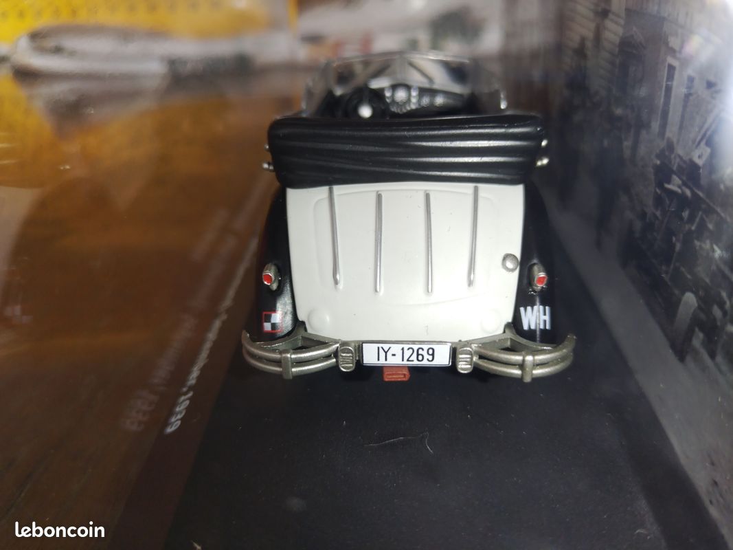 Voiture Miniature RA3-14 Cabriolet Limousine Russe URSS échelle 1/43 - Vintage Avec Boîte D'origine