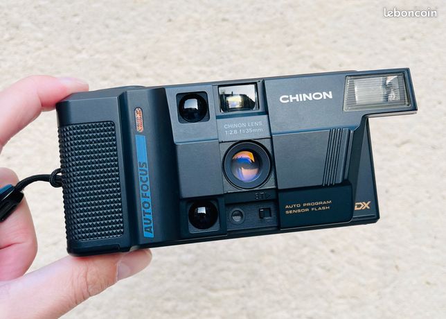 Vieux Reflex Argentique INTERFLEX ZOOM Avec Objectif Chinon Et Flash – Occasion