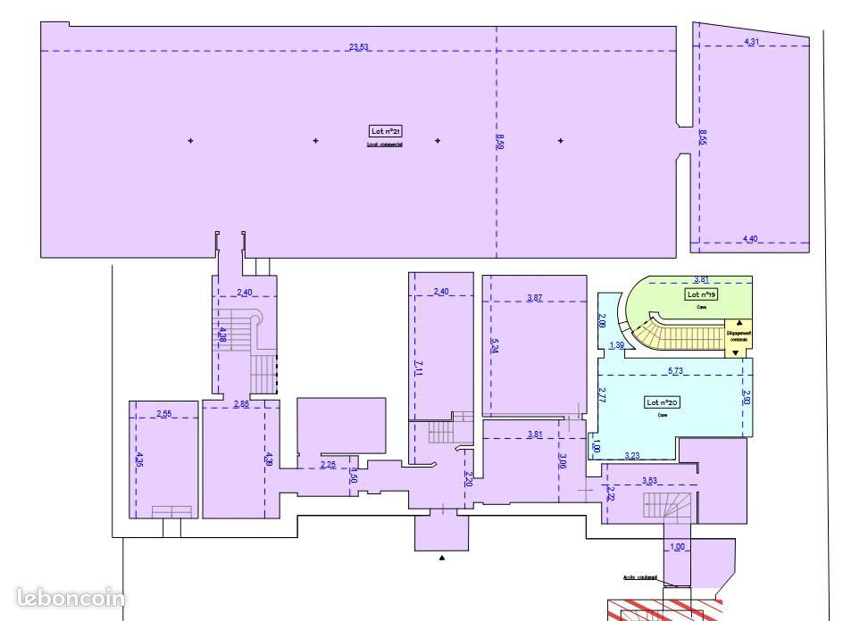 Local commercial 1 pièce 360 m² · à Rouen · 360 m² · 280 000 €