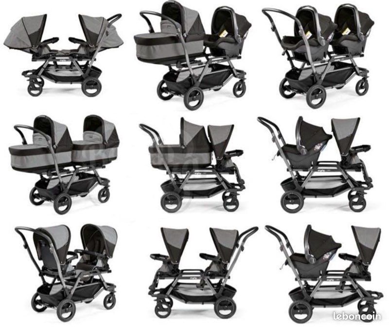 Poussette double Duette Piroet de Peg Perego (image 3)