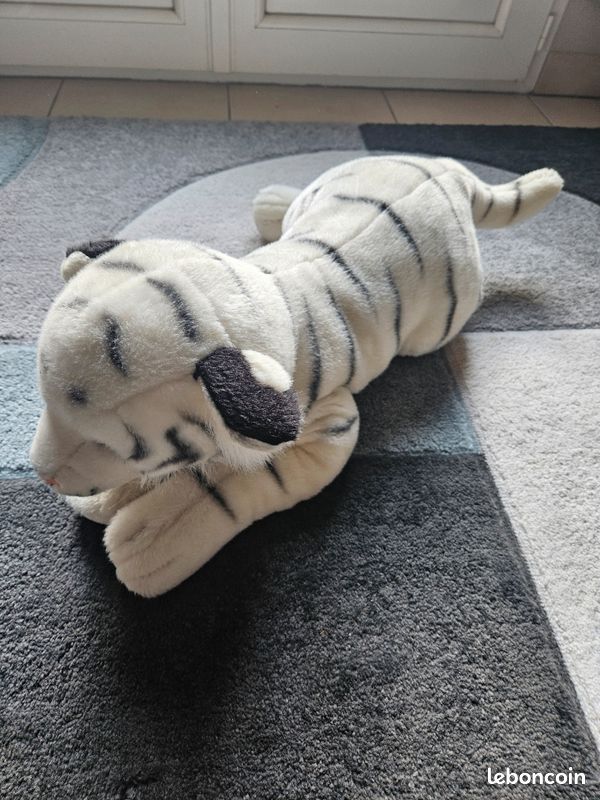 Peluche lionceau blanc (image 2)