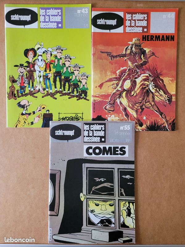 11 revues Cahiers de la Bande Dessinée (15 euros pièce) (image 6)