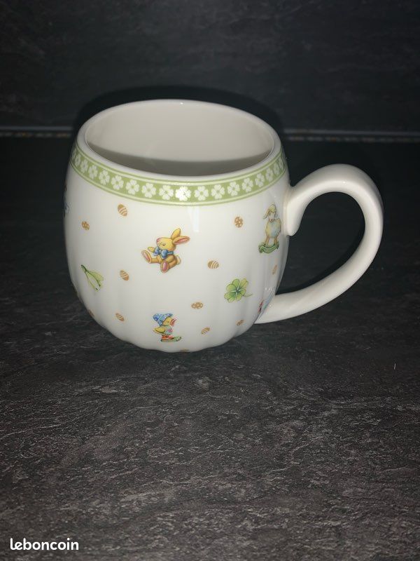 Grande Théière De Pâques Villeroy & Boch – French Garden – Porcelaine Fleurie