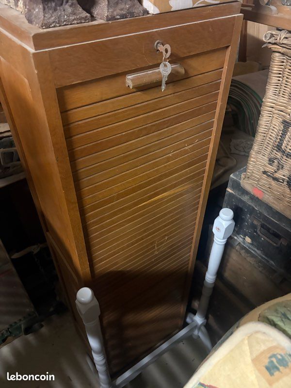 Meuble classeur bois (image 1)