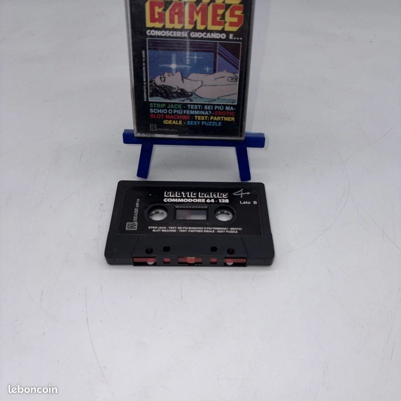 Jeu Commodore 64 : Grand Prix 500cc (Microids) - Complet avec Notice + Cassette - Jeux vidéo