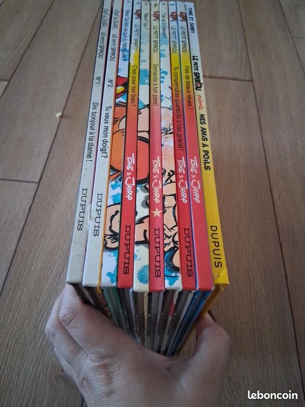 Lot de 10 bandes dessinées Le petit spirou (image 3)