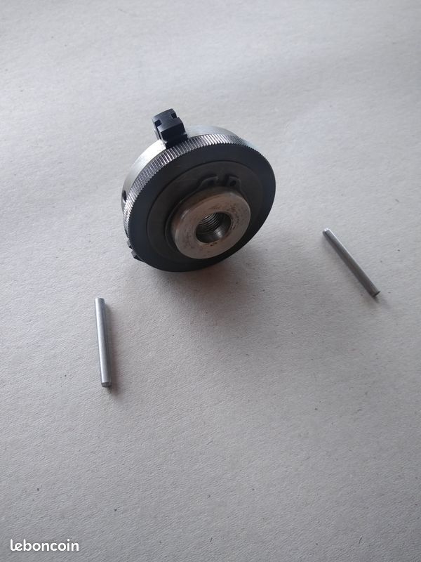Mandrin 3 mors Emco pour tour unimat 3 (image 3)
