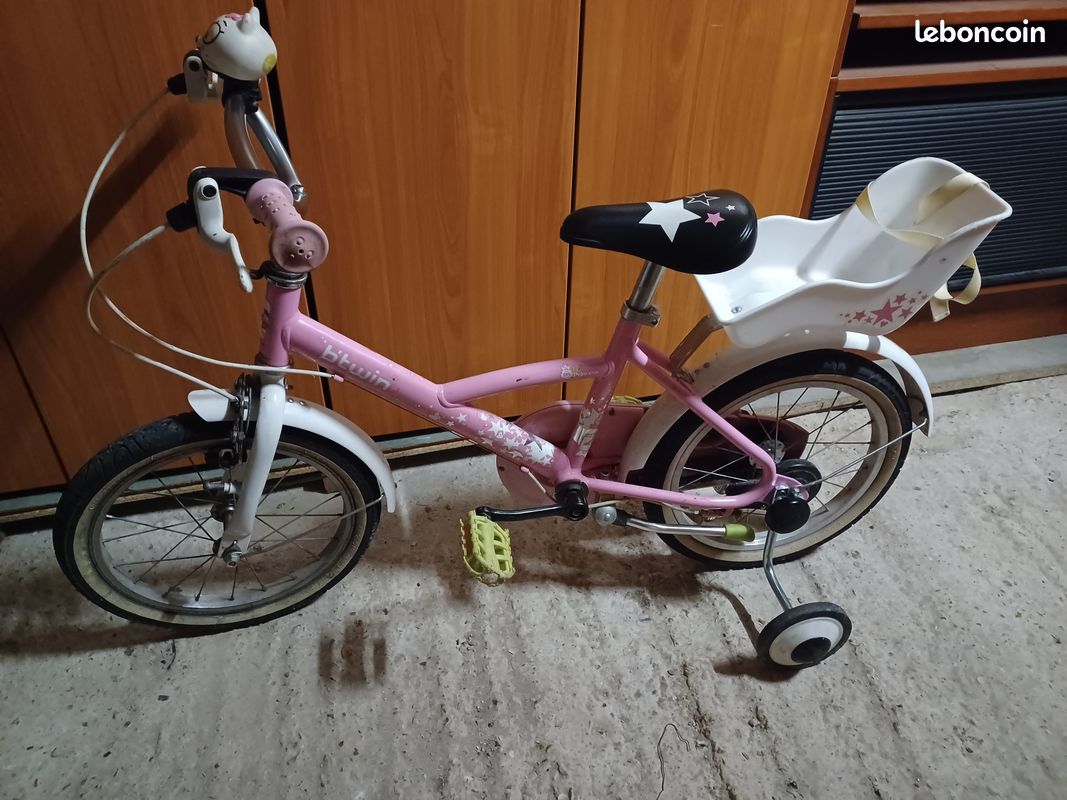 HOT Kids VÃ©lo Fille 16 Pouces Decathlon Vélo Fille 16 Pouces