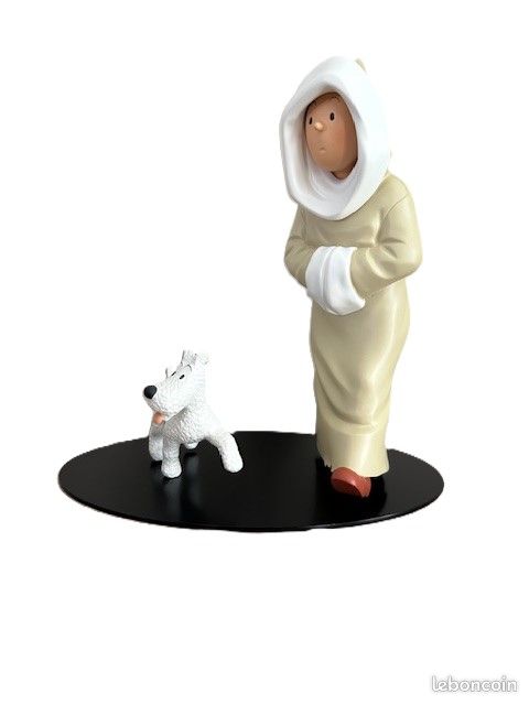 Figurine Tintin  La Potiche du Lotus Bleu  Complet - Collection