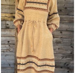 Robe Jaune Dentelle Molly Bracken - Taille S, Neuve Avec étiquettes, Longueur Genou