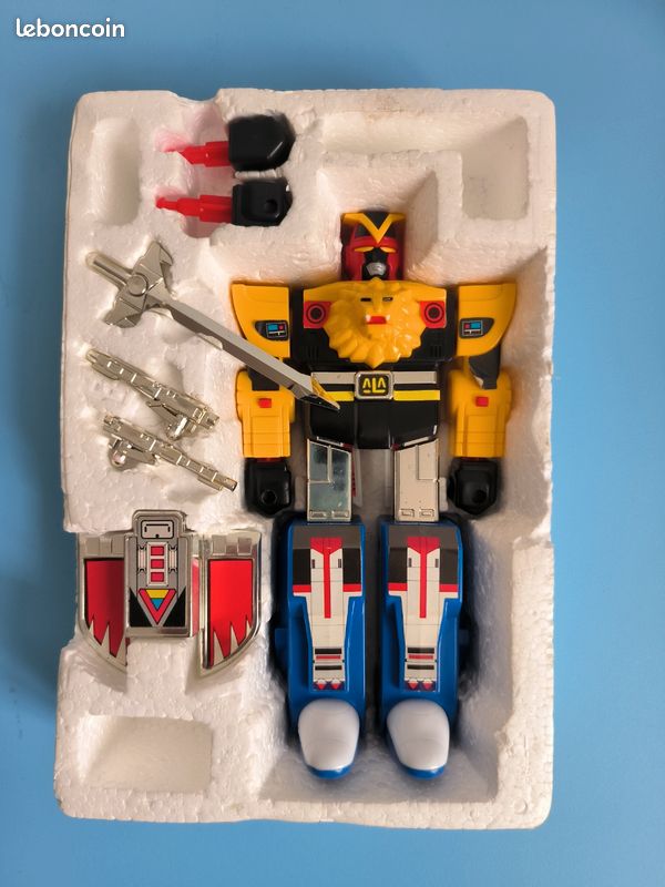 Robot Bioman / Liveman 20 Cm – Bandai 1988 (incomplet) – Vintage Japon, Dessin Animé