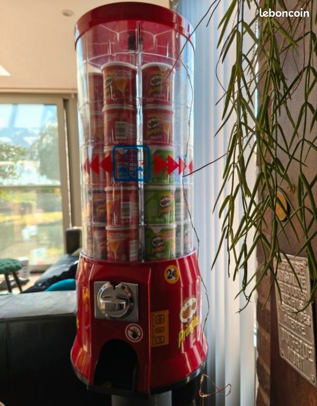 Distributeur de Pringles professionnel 145 cm vintage USA (image 3)
