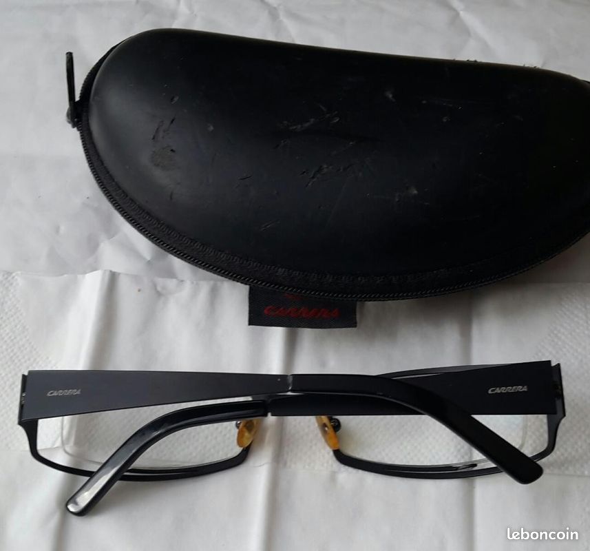 Monture lunettes "CARRERA" avec son boîtier rigide (image 2)