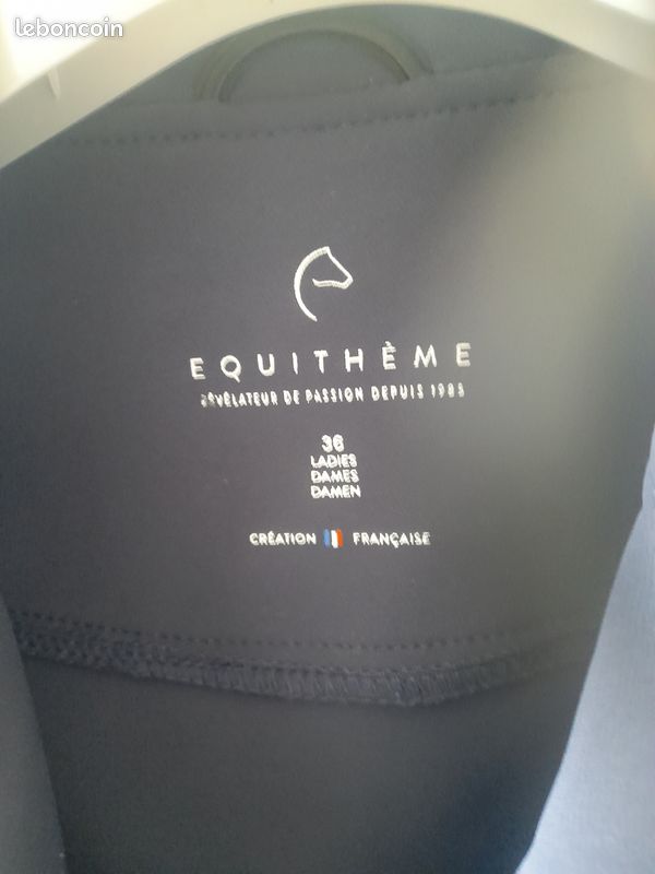 Veste de concours marine Equitheme Athens femme : avis taille 36
