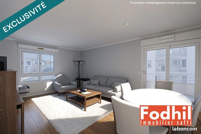 Appartement 3 pièces 73 m²