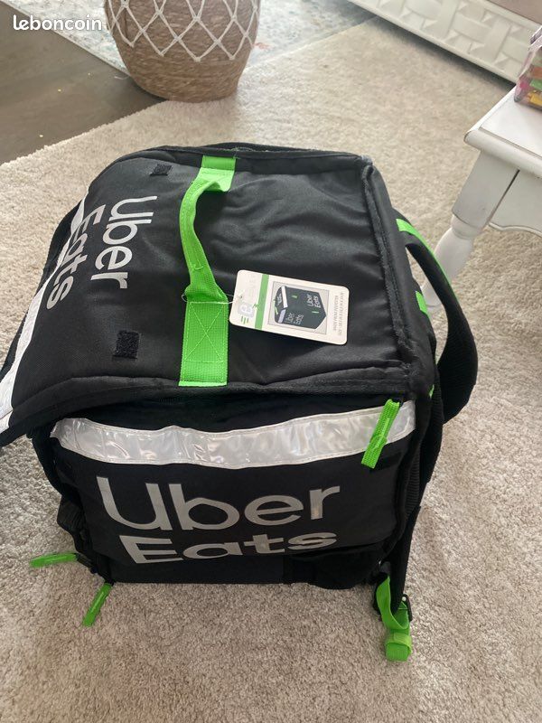 Sac Isotherme Livraison Pizza 40 Litres Pour Vélo - Uber Eats Deliveroo