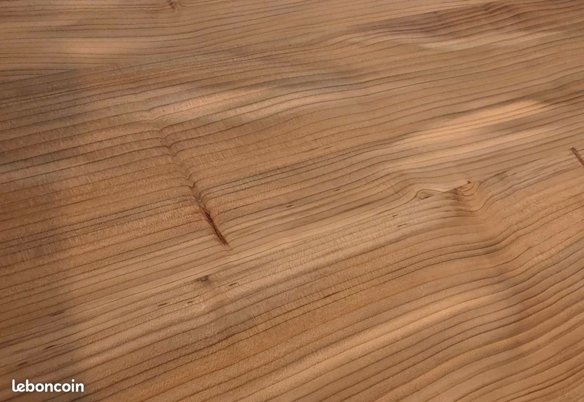 Fabrication plateau / plan de travail sur mesure - Bois massif (image 3)