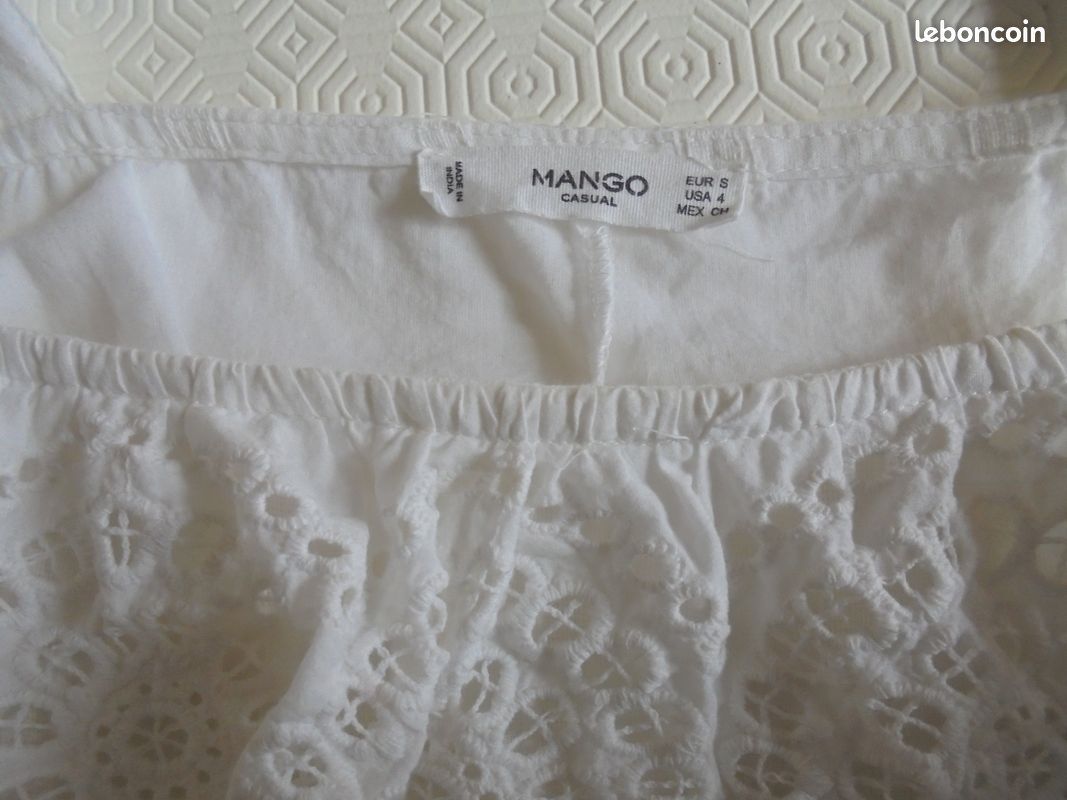 Robe blanche * Mango (image 4)