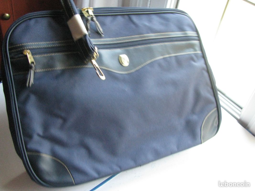 Sac forme Valise-Marine-Polyamide&PVC-1912 (image 1)