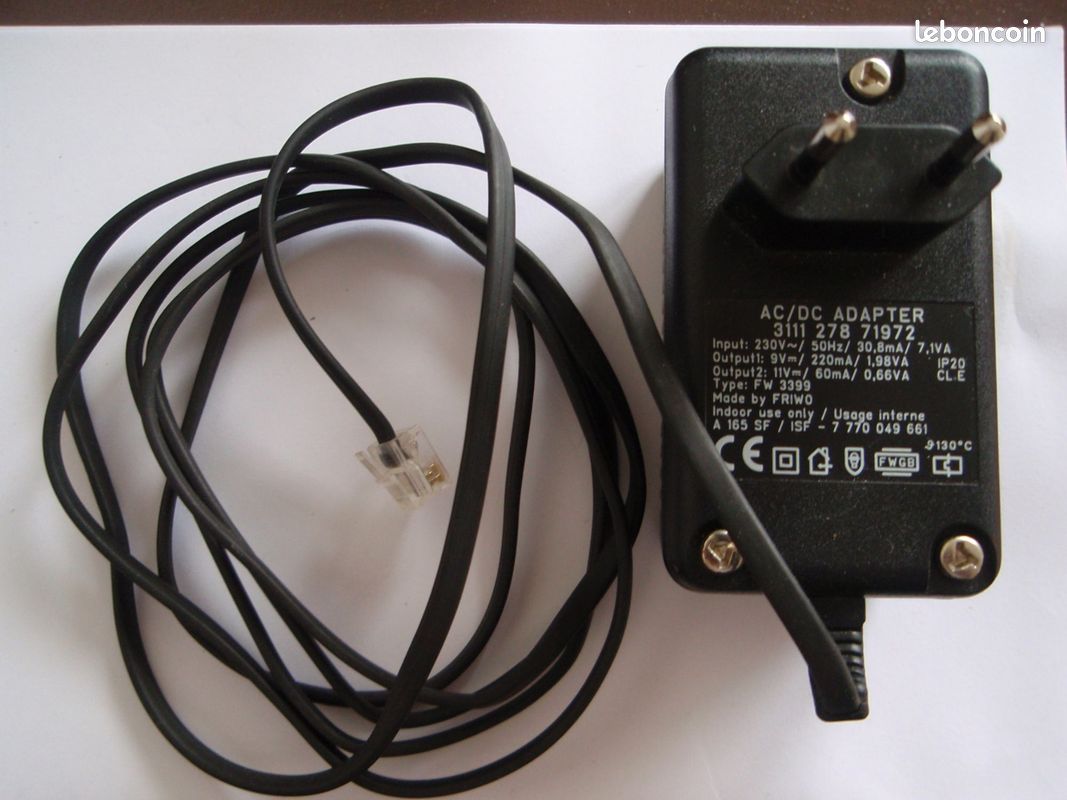 Bloc d'alimentation d'origine FRIWO FW3399 (image 1)