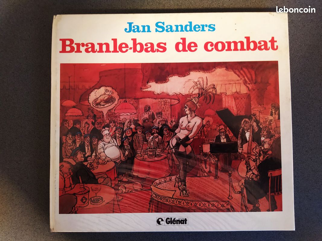 LA BARRE A BABORD (+BRANLE-BAS DE COMBAT) - en E.O. De Jan SANDERS (image 6)