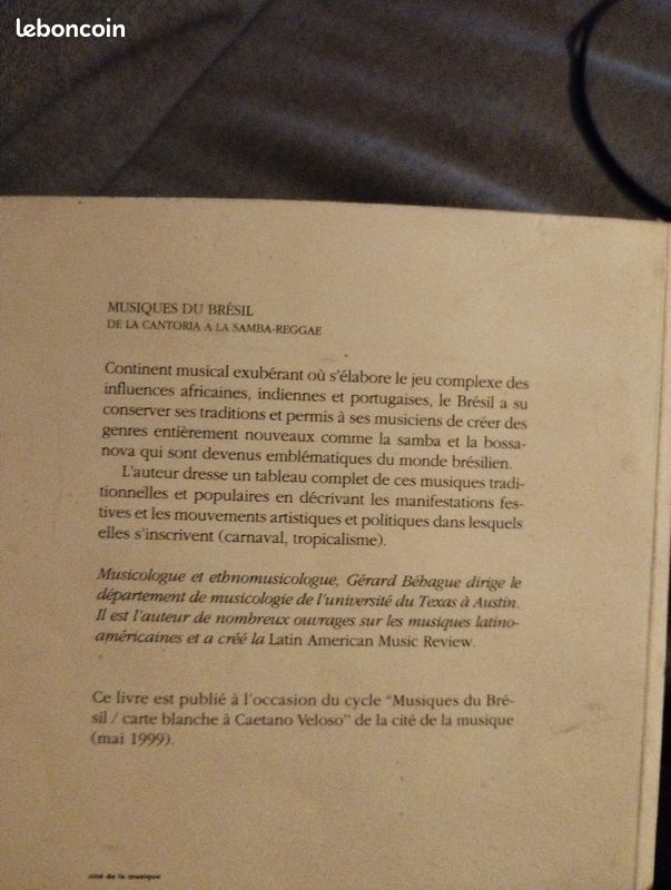 Pour musicologue : musiques du Brésil, de la cantoria a la samba reggae, Gérard behague (image 2)