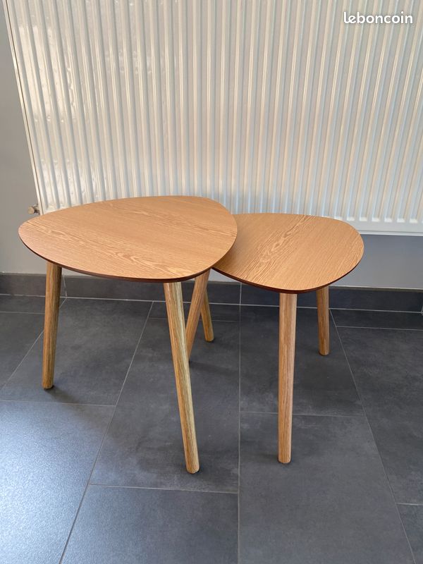 Tables gigognes bois (image 1)