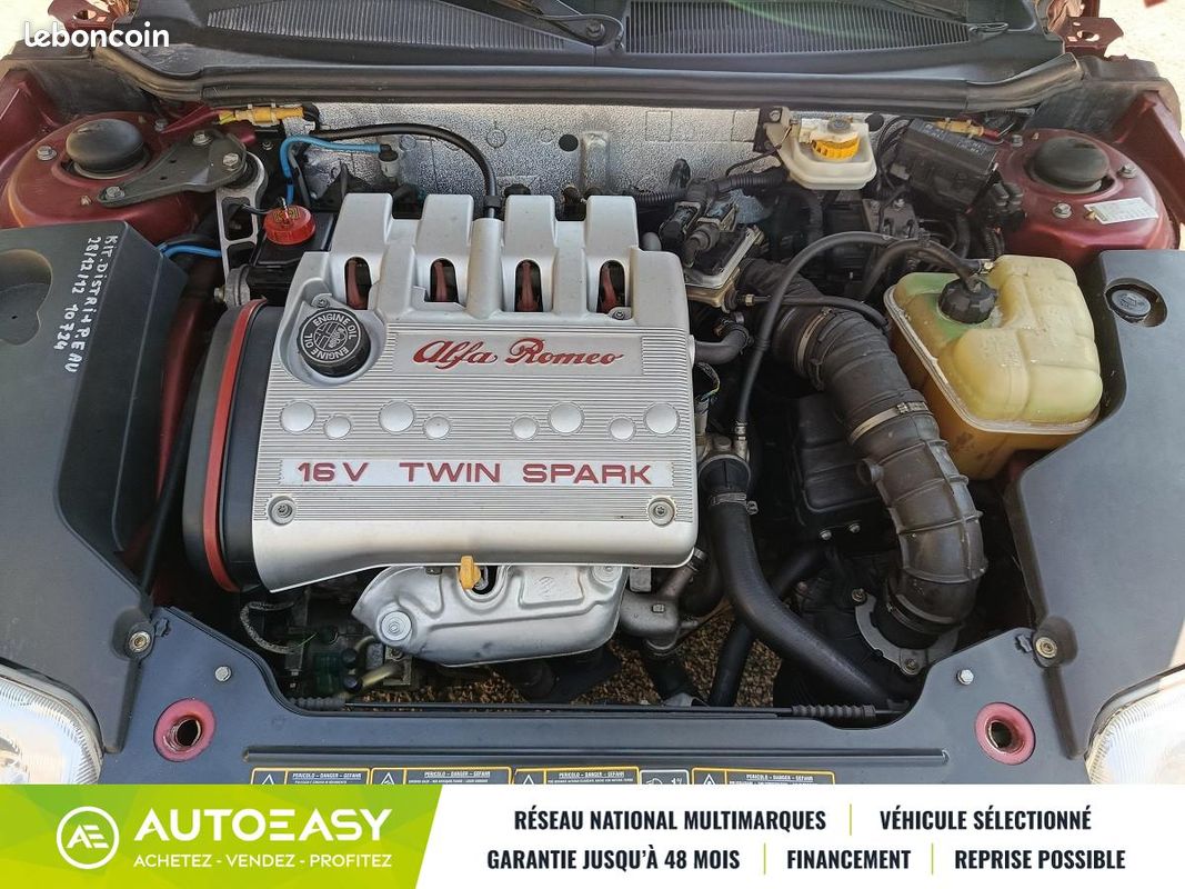 Alfa Romeo SPIDER GTV - 1.8 TS 16v 144 CH - 20.700 km réels - Origine France (image 28)