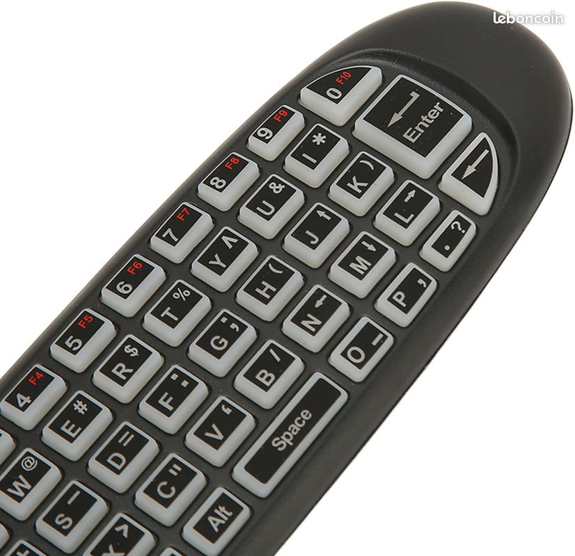 Télécommande Sans Fil Pour PC – 34 Touches + Contrôle Souris, Portée 18m, Mini Contrôleur Multimédia USB Plug & Play Windows