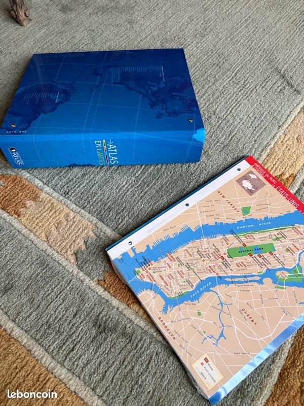 Atlas en carte neuf 1 classeur (image 5)