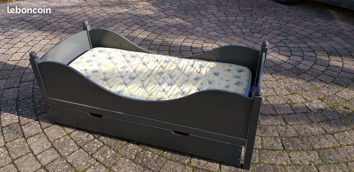 Vend lit enfant baladin avec tiroir (image 2)