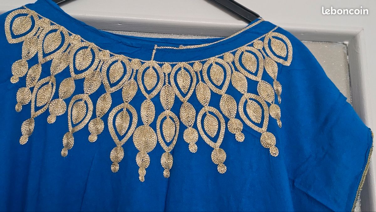 Djellaba bleu (image 6)