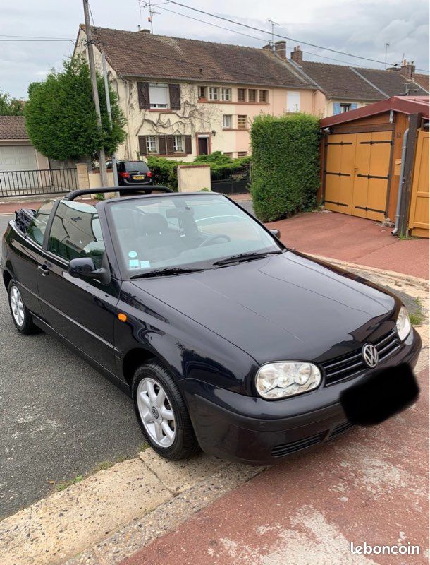 GOLF 4 CABRIOLET ÉTAT NEUF 3950kms d’origine, ÉTAT EXCEPTIONNEL (image 1)