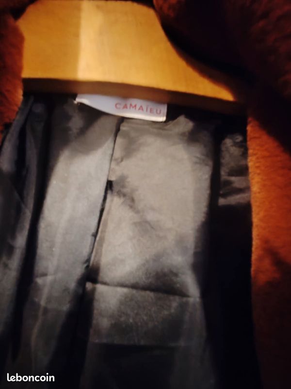 Manteau Camaïeu taille M marron (image 4)