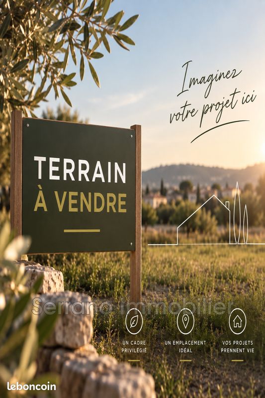 Terrain 500 m² · à Tarascon · 500 m² · 124 000 €