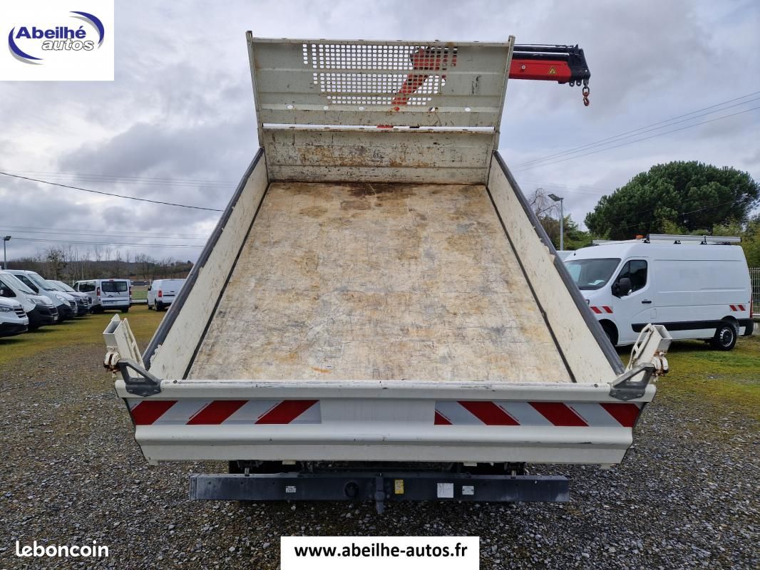 Iveco Daily CHASSIS CABINE 35C14 BENNE +GRUE (image 5)